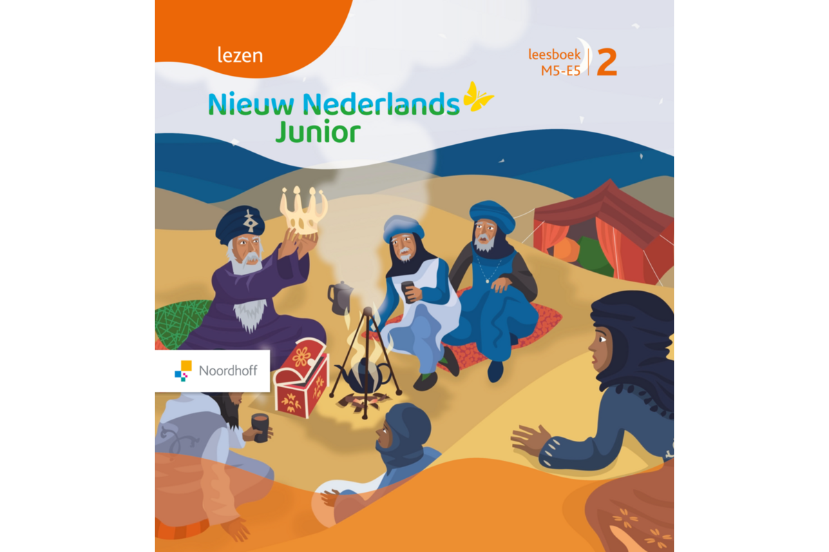 Nieuw Nederlands Junior Lezen Leesboek M5-E5 boek 2