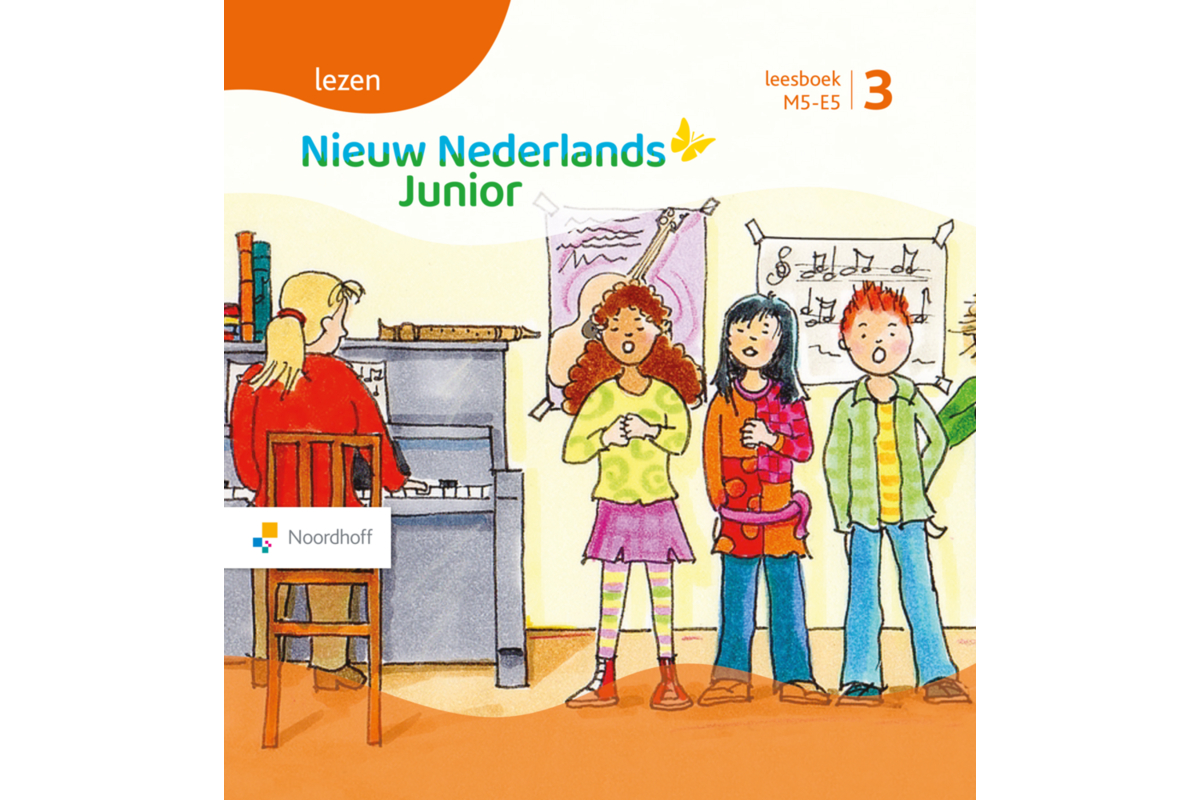 Nieuw Nederlands Junior Lezen Leesboek M5-E5 boek 3