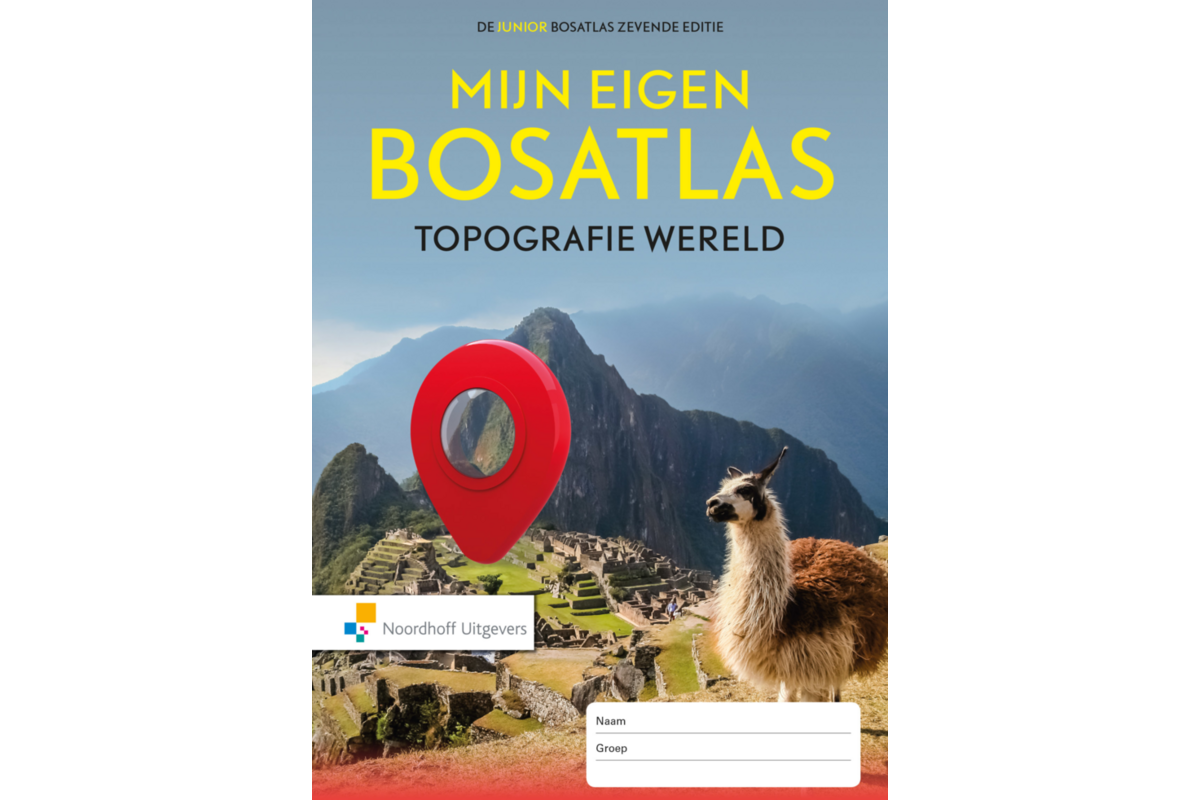 Mijn eigen Bosatlas 7e editie Topografie werkboek Wereld (5 ex)