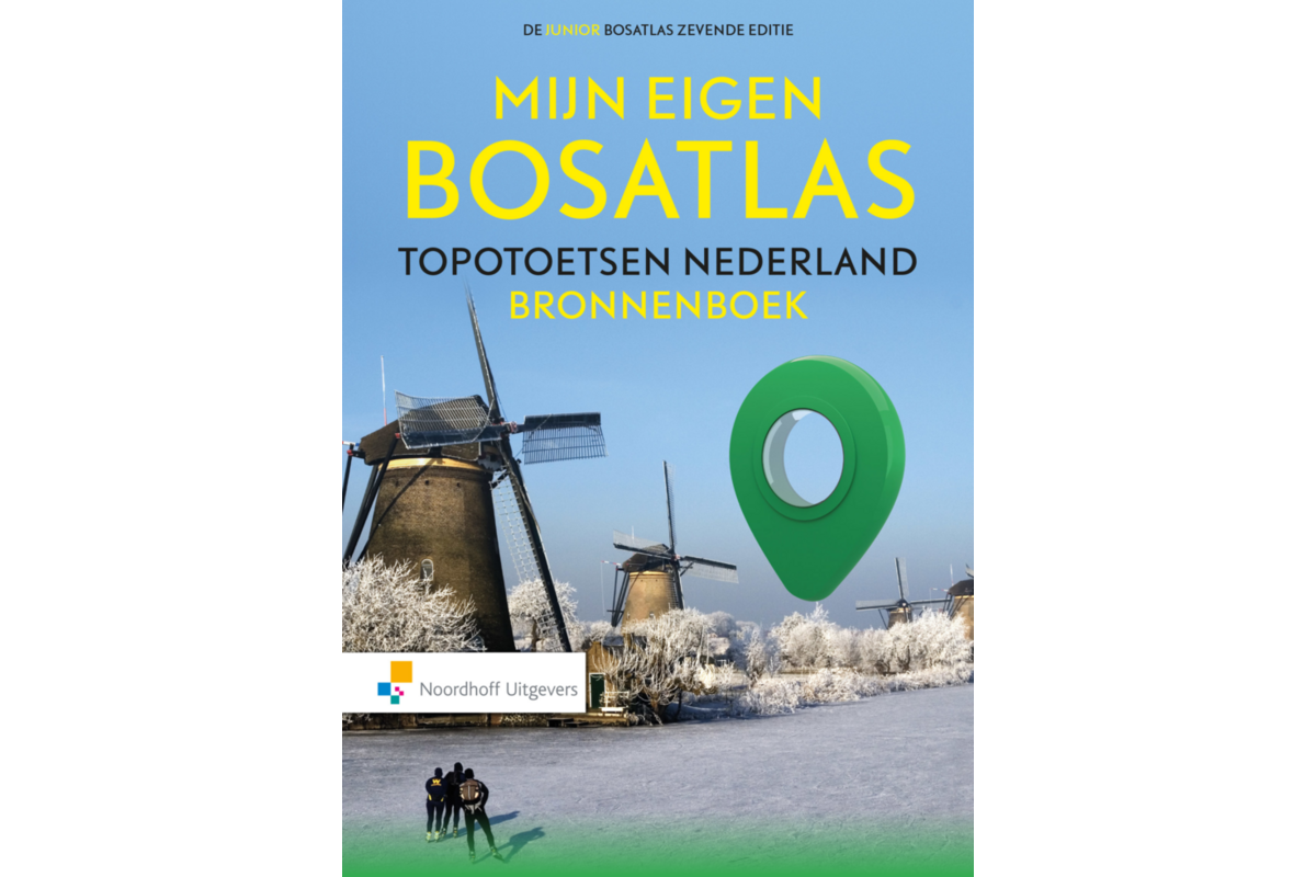 Mijn eigen Bosatlas 7e editie Bronnenboek Topotoetsen Nederland