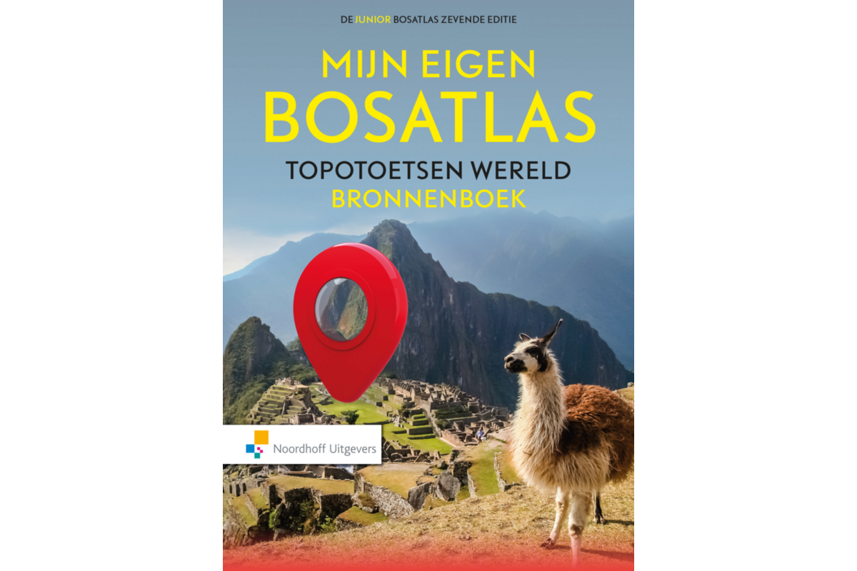 Mijn eigen Bosatlas 7e editie Bronnenboek Topotoetsen Wereld