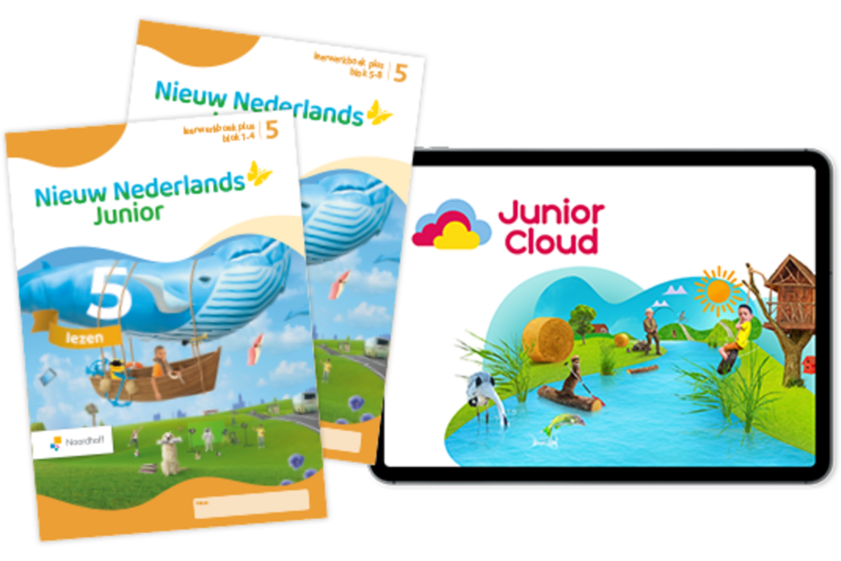 Nieuw Nederlands Junior Lezen Leerpakket PAPIER PLUS groep 5