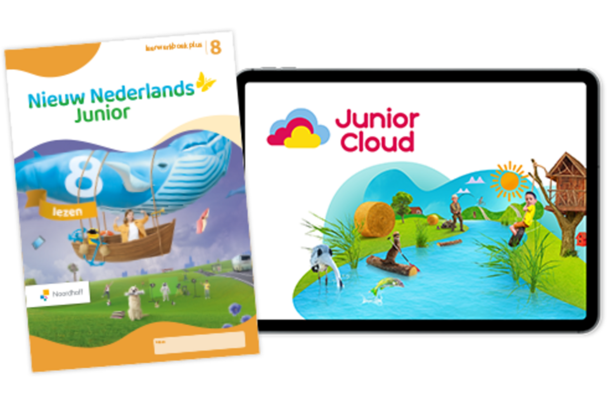 Nieuw Nederlands Junior Lezen Leerpakket PAPIER PLUS groep 8