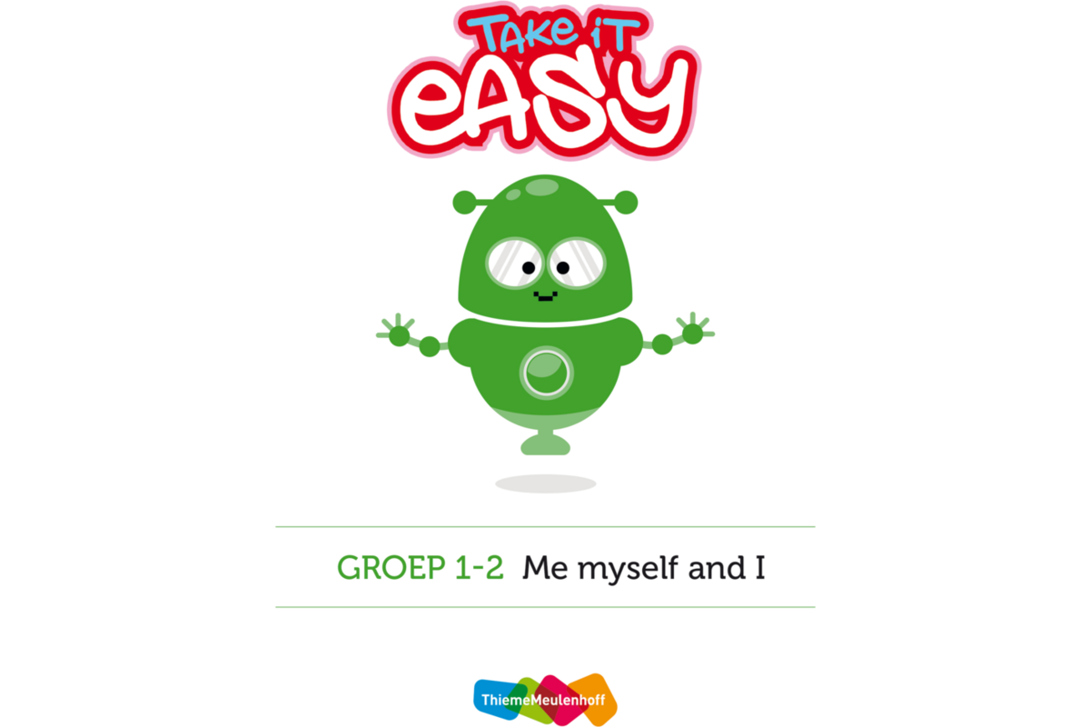 Take it easy Woordkaarten Groep 1-2 - Me, myself and I