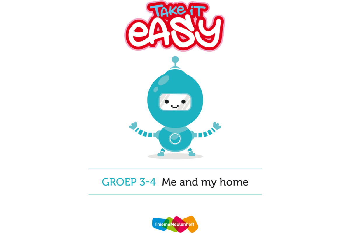 Take it easy Woordkaarten Groep 3-4 - Me and my home