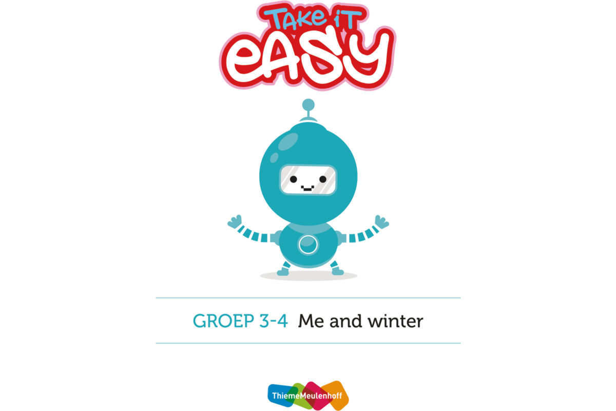Take it easy Woordkaarten Groep 3-4 - Me and winter
