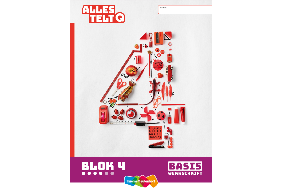 Alles telt Q Leerwerkschriften basis blok 4 t/m 6 groep 4