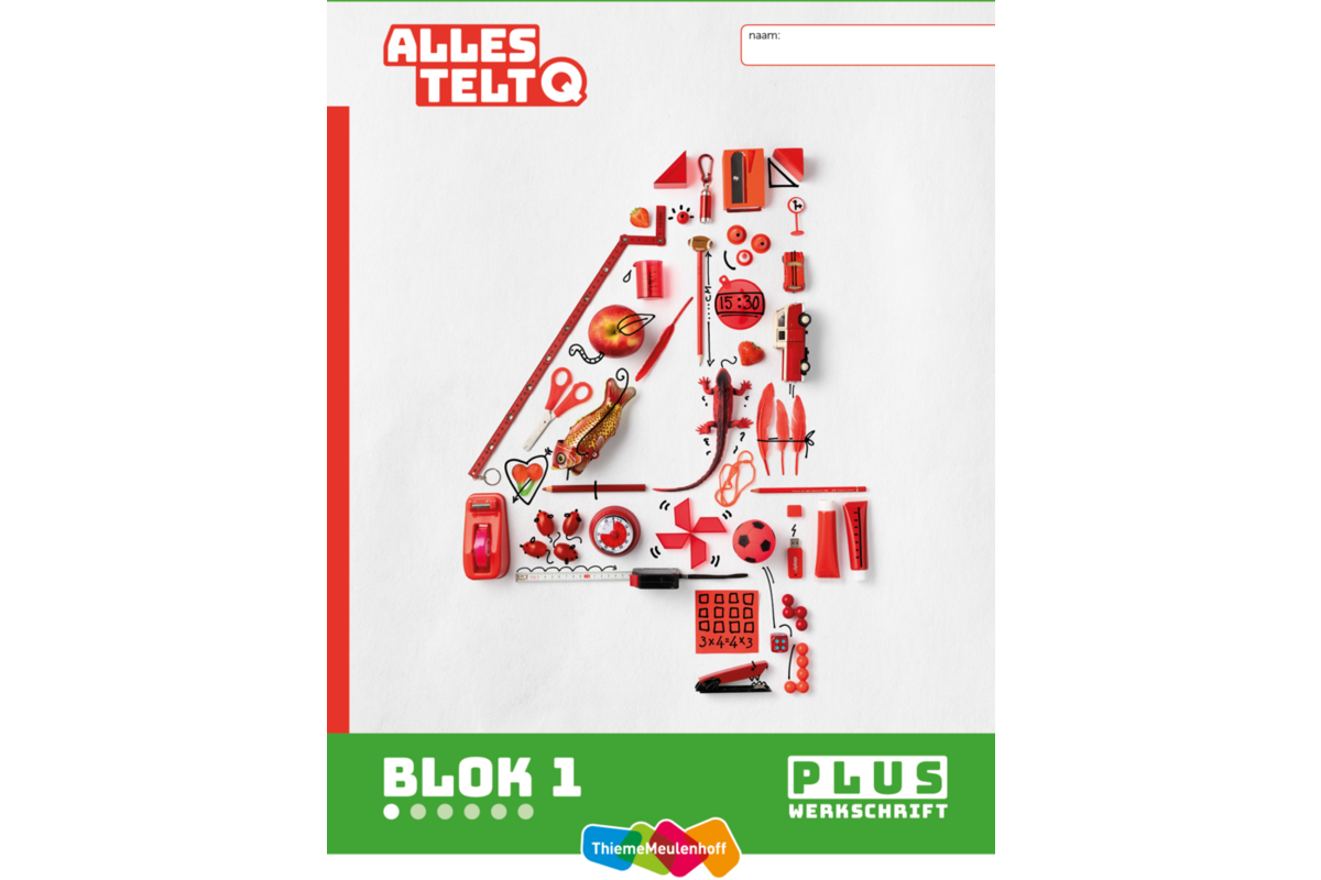 Alles telt Q Leerwerkschriften plus blok 1 t/m 3 groep 4