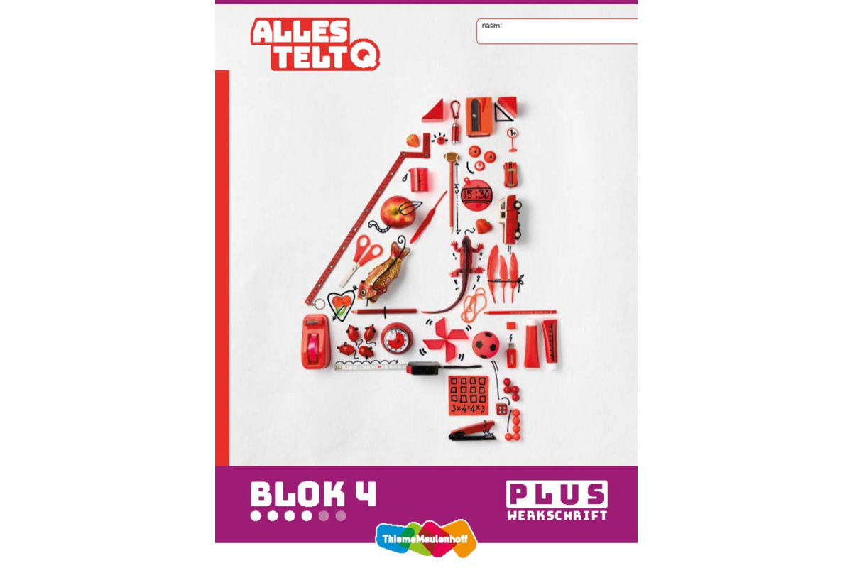 Alles telt Q Leerwerkschriften plus blok 4 t/m 6 groep 4