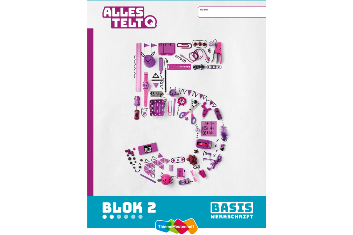 Alles telt Q Leerwerkschriften basis blok 1 t/m 3 groep 5