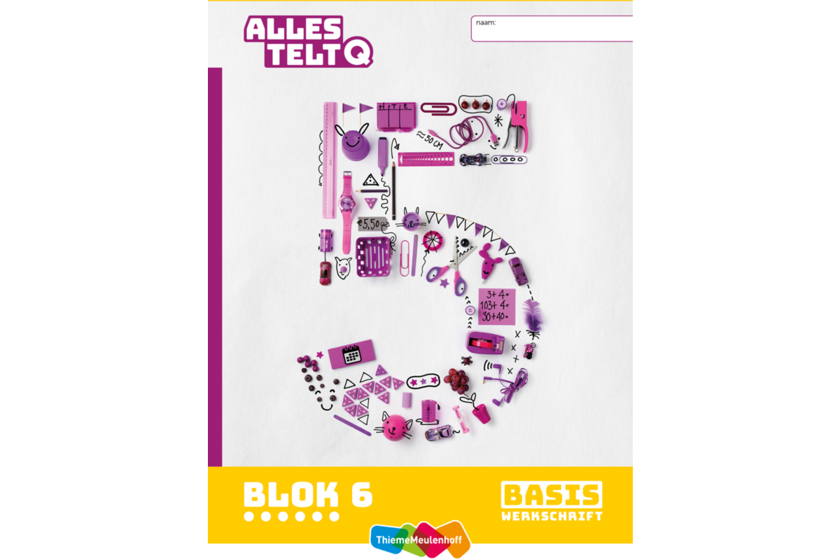 Alles telt Q Leerwerkschriften basis blok 4 t/m 6 groep 5