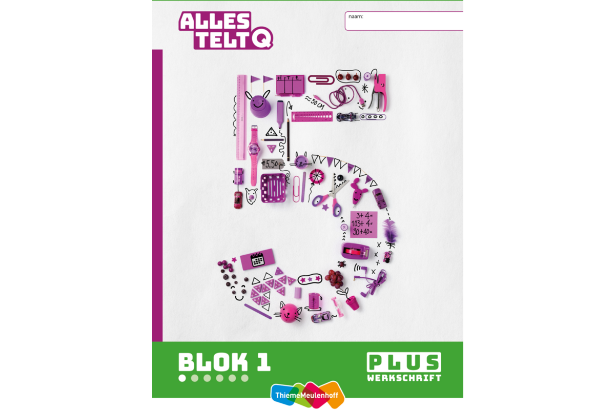 Alles telt Q Leerwerkschriften plus blok 1 t/m 3 groep 5