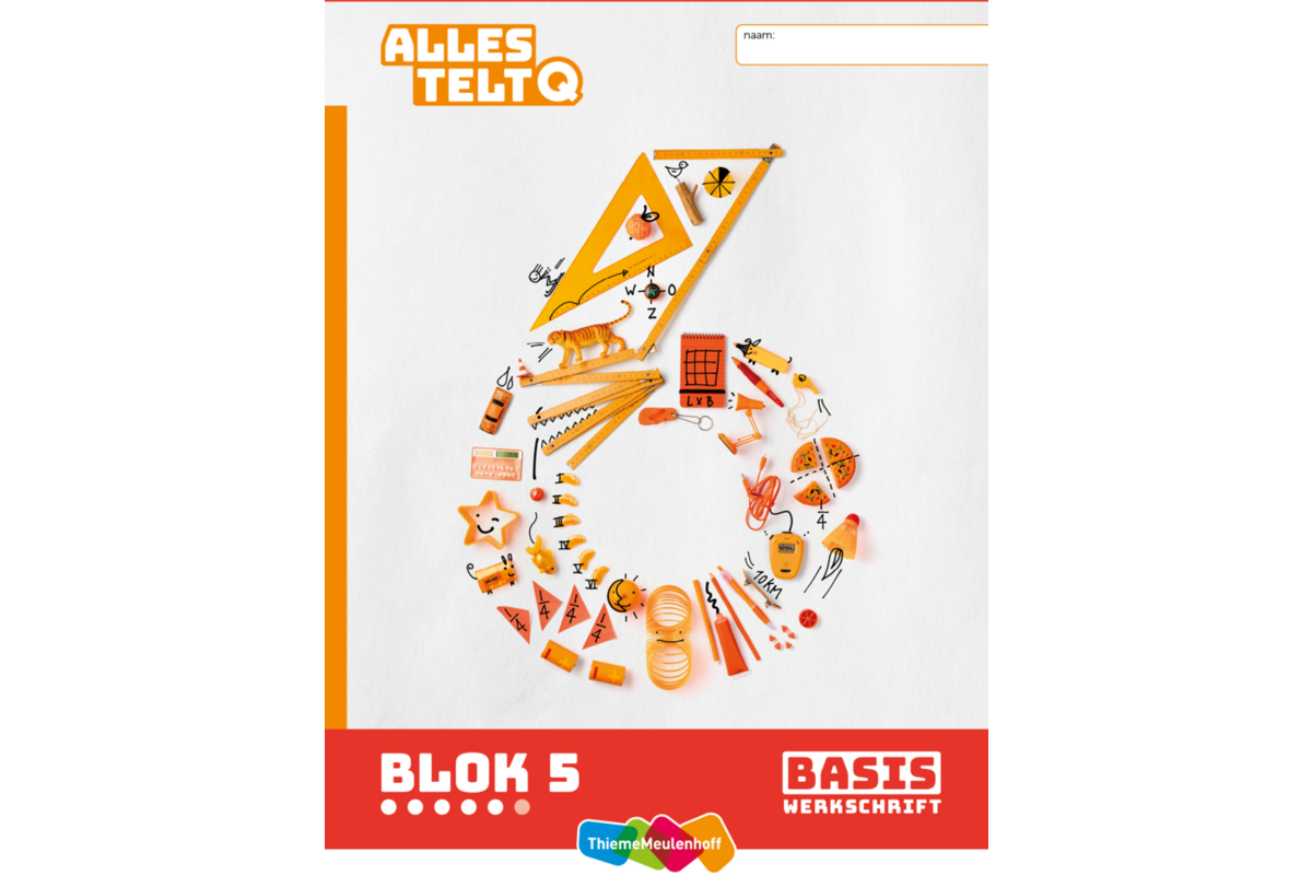 Alles telt Q Leerwerkschriften basis blok 4 t/m 6 groep 6