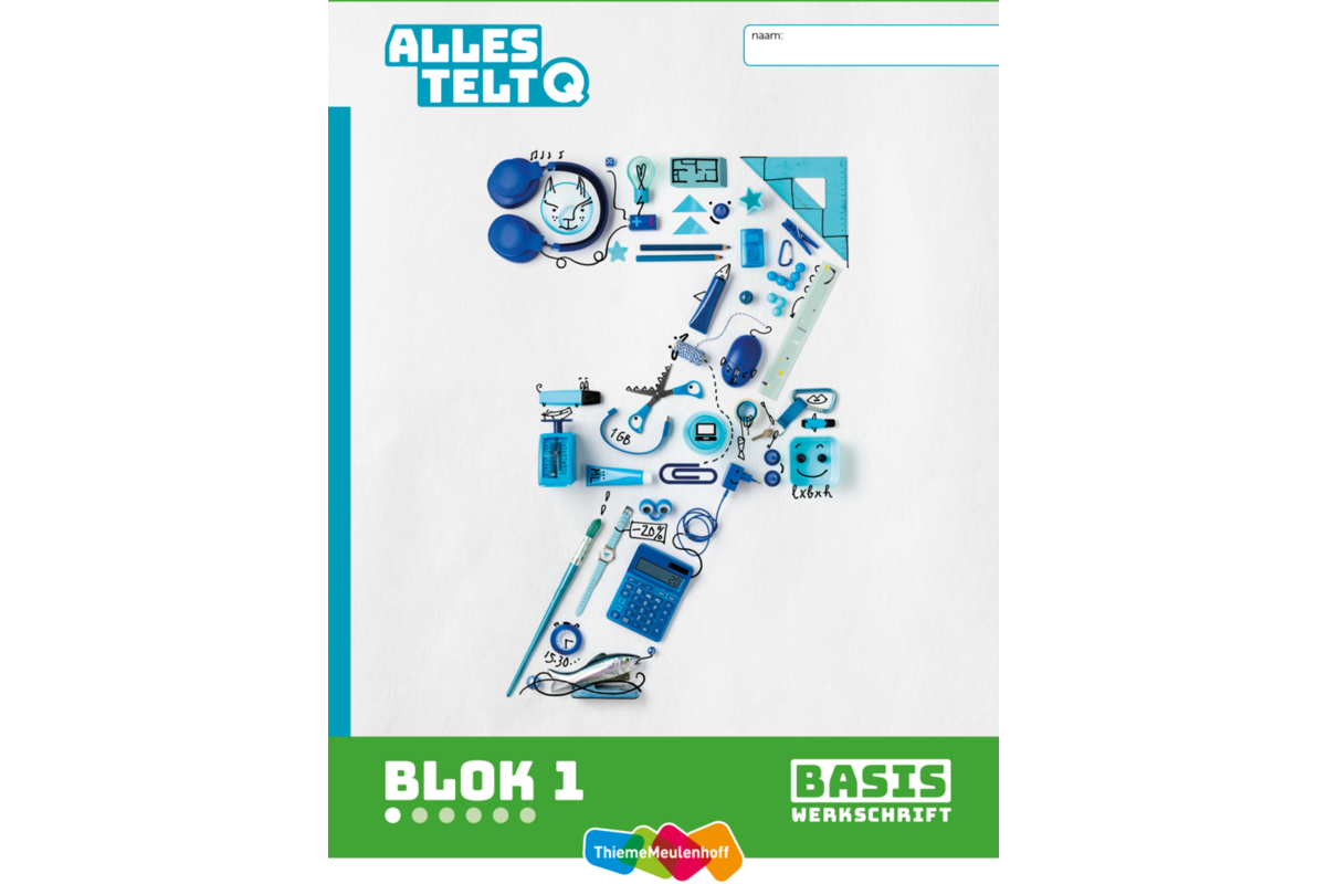 Alles telt Q Leerwerkschriften basis blok 1 t/m 3 groep 7