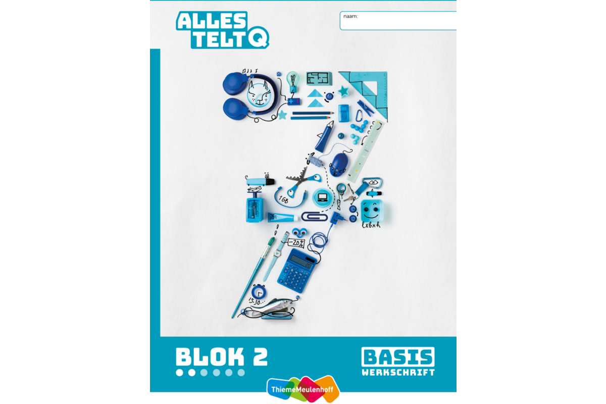 Alles telt Q Leerwerkschriften basis blok 1 t/m 3 groep 7