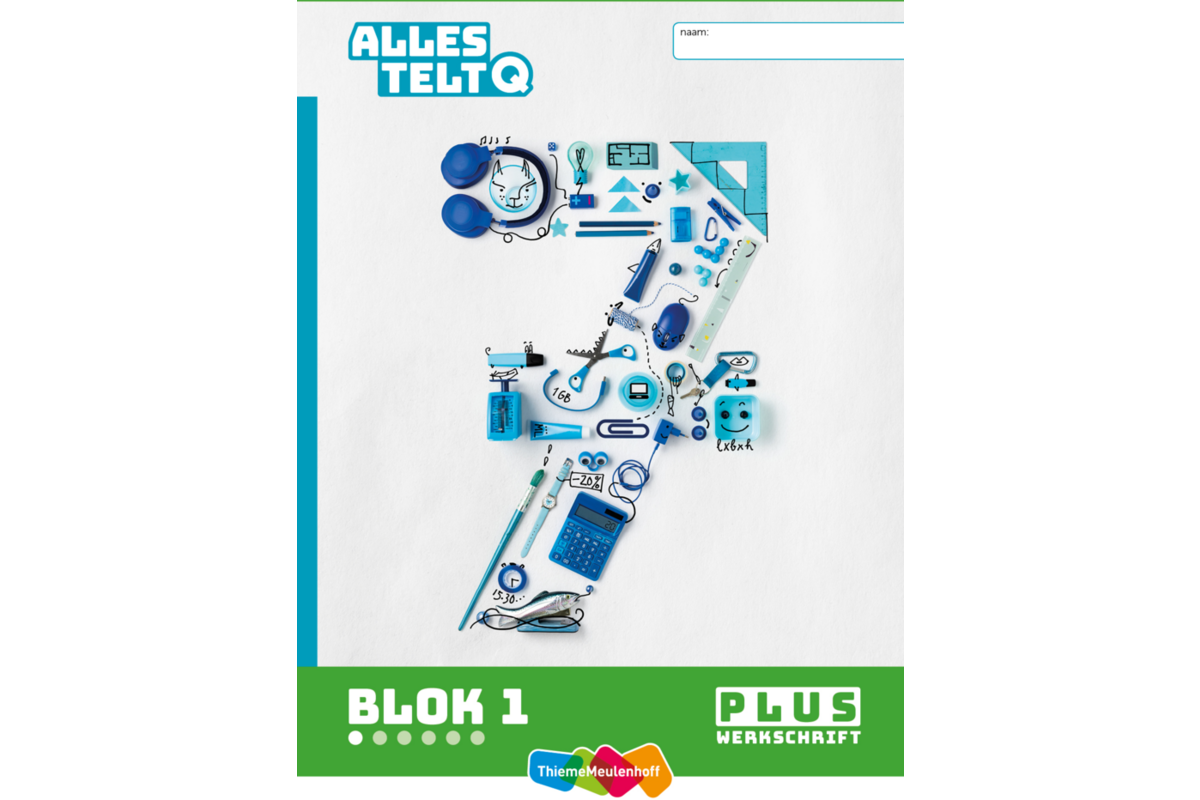 Alles telt Q Leerwerkschriften plus blok 1 t/m 3 groep 7