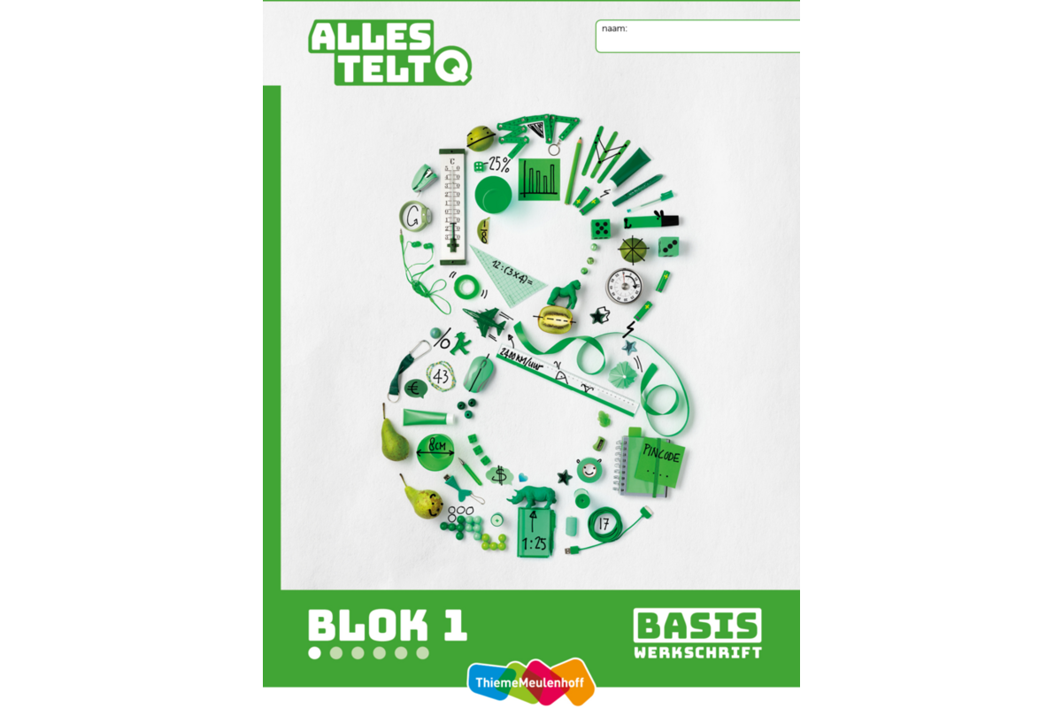 Alles telt Q Leerwerkschriften basis blok 1 t/m 3 groep 8