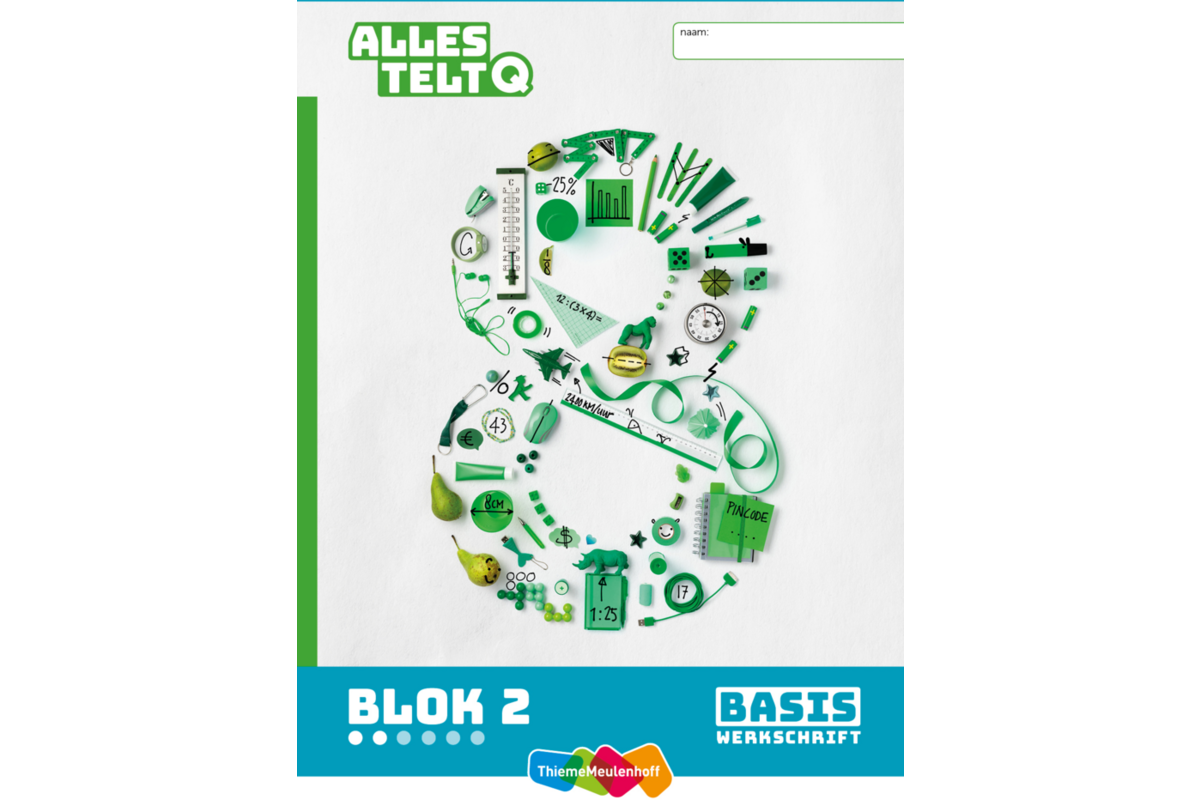 Alles telt Q Leerwerkschriften basis blok 1 t/m 3 groep 8