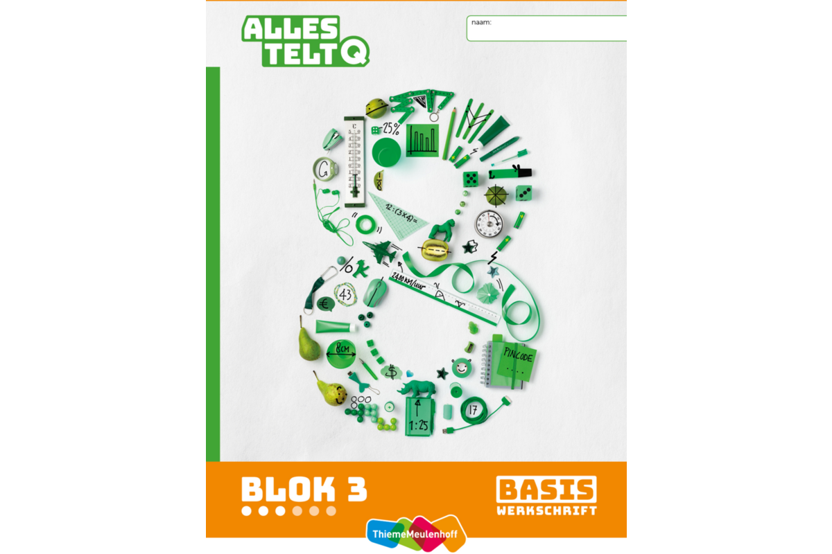 Alles telt Q Leerwerkschriften basis blok 1 t/m 3 groep 8