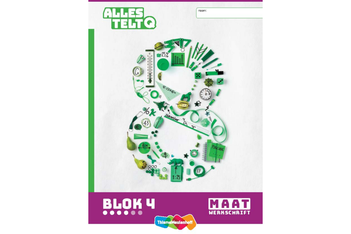 Alles telt Q Leerwerkschriften maat blok 4 t/m 6 groep 8