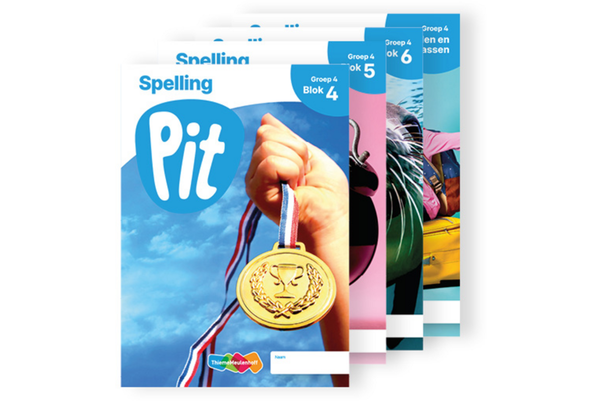 Pit Spelling leerwerkschrift groep 4 - blok 4 t/m 6