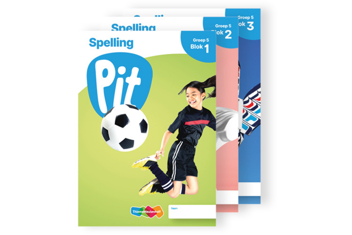 Pit Spelling leerwerkschrift groep 5 - blok 1 t/m 3