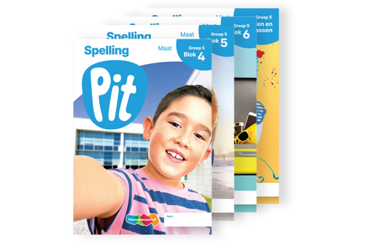 Pit Spelling leerwerkschrift maat groep 5 - blok 4 t/m 6