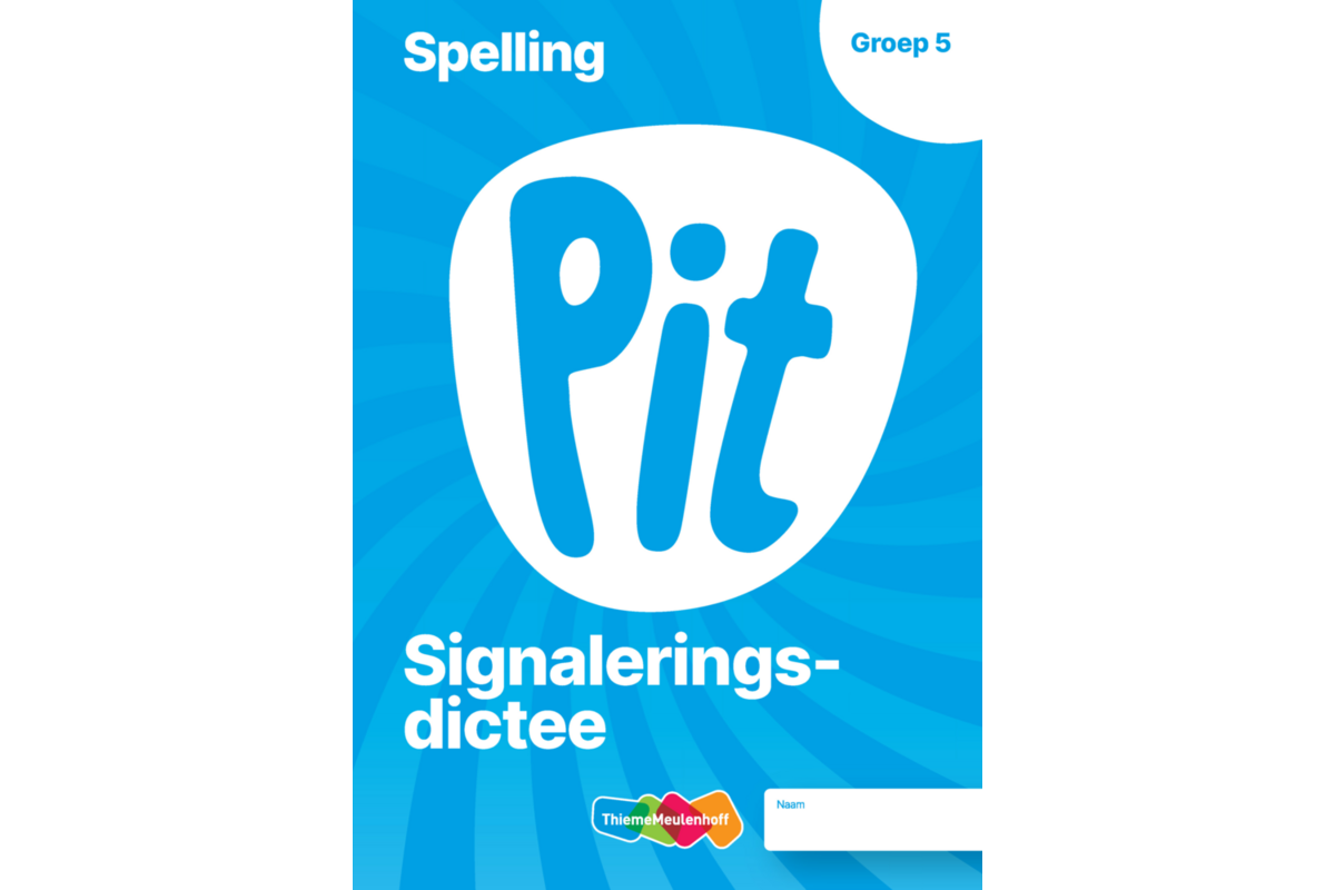 Pit Spelling toetsschrift groep 5