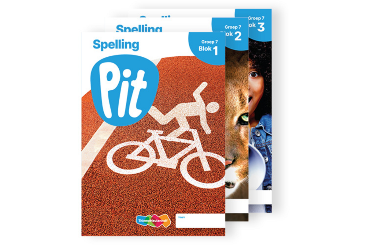 Pit Spelling leerwerkschrift groep 7 - blok 1 t/m 3