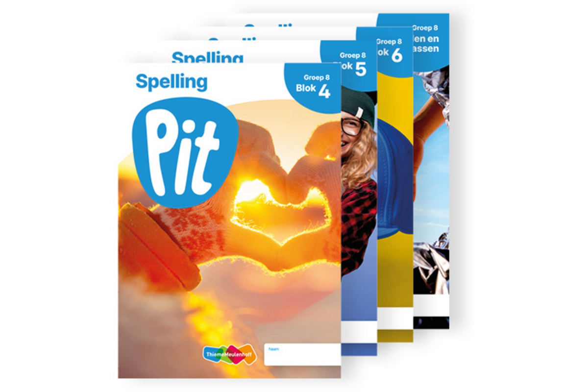 Pit Spelling leerwerkschrift groep 8 - blok 4 t/m 6