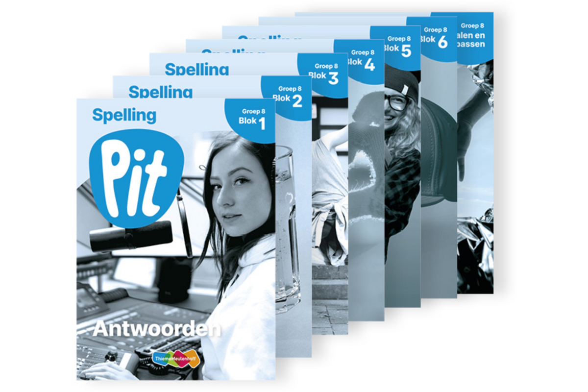 Pit Spelling antwoorden leerwerkschriften groep 8