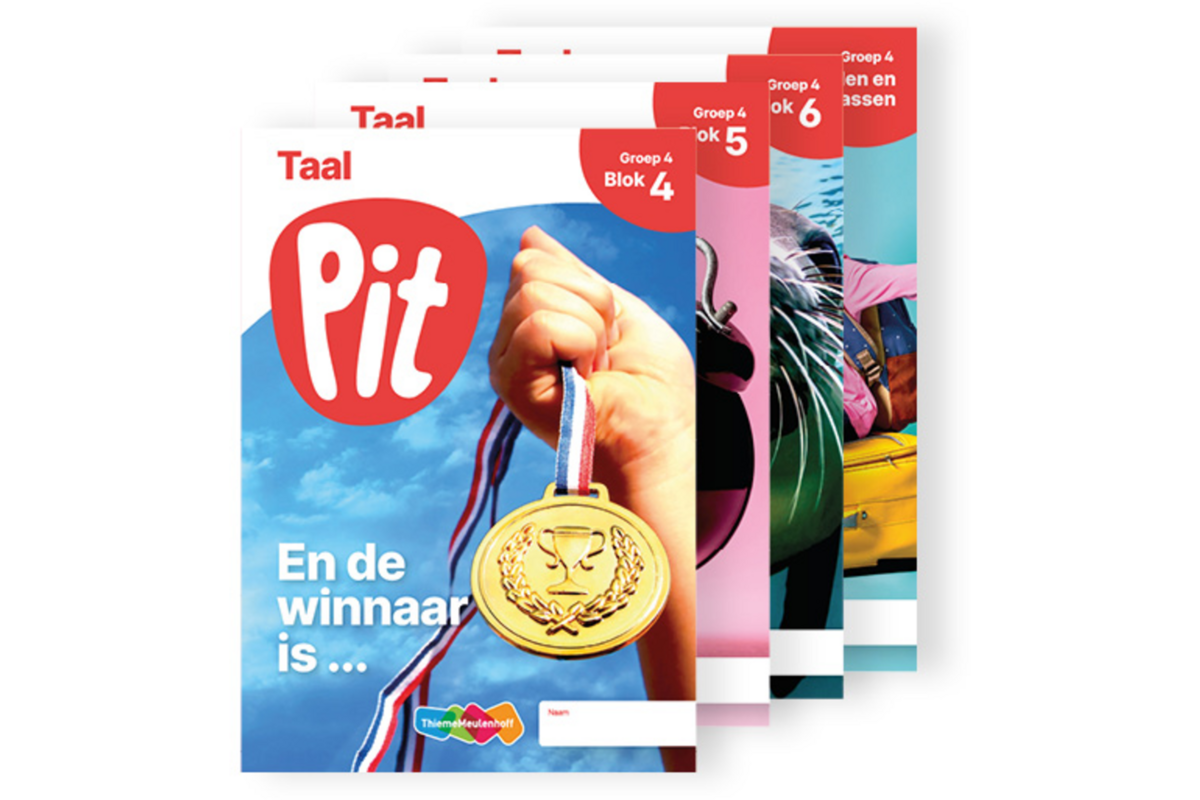 Pit Taal leerwerkschrift groep 4 - blok 4 t/m 6