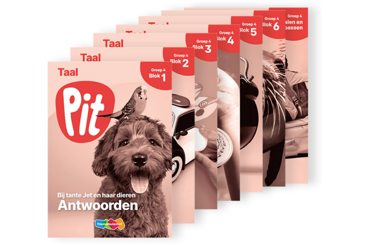 Pit Taal Antwoorden leerwerkschriften groep 4