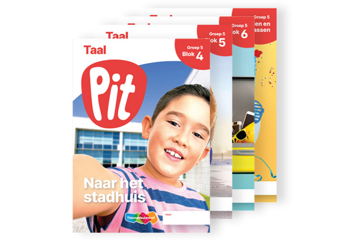 Pit Taal leerwerkschrift groep 5 - blok 4 t/m 6
