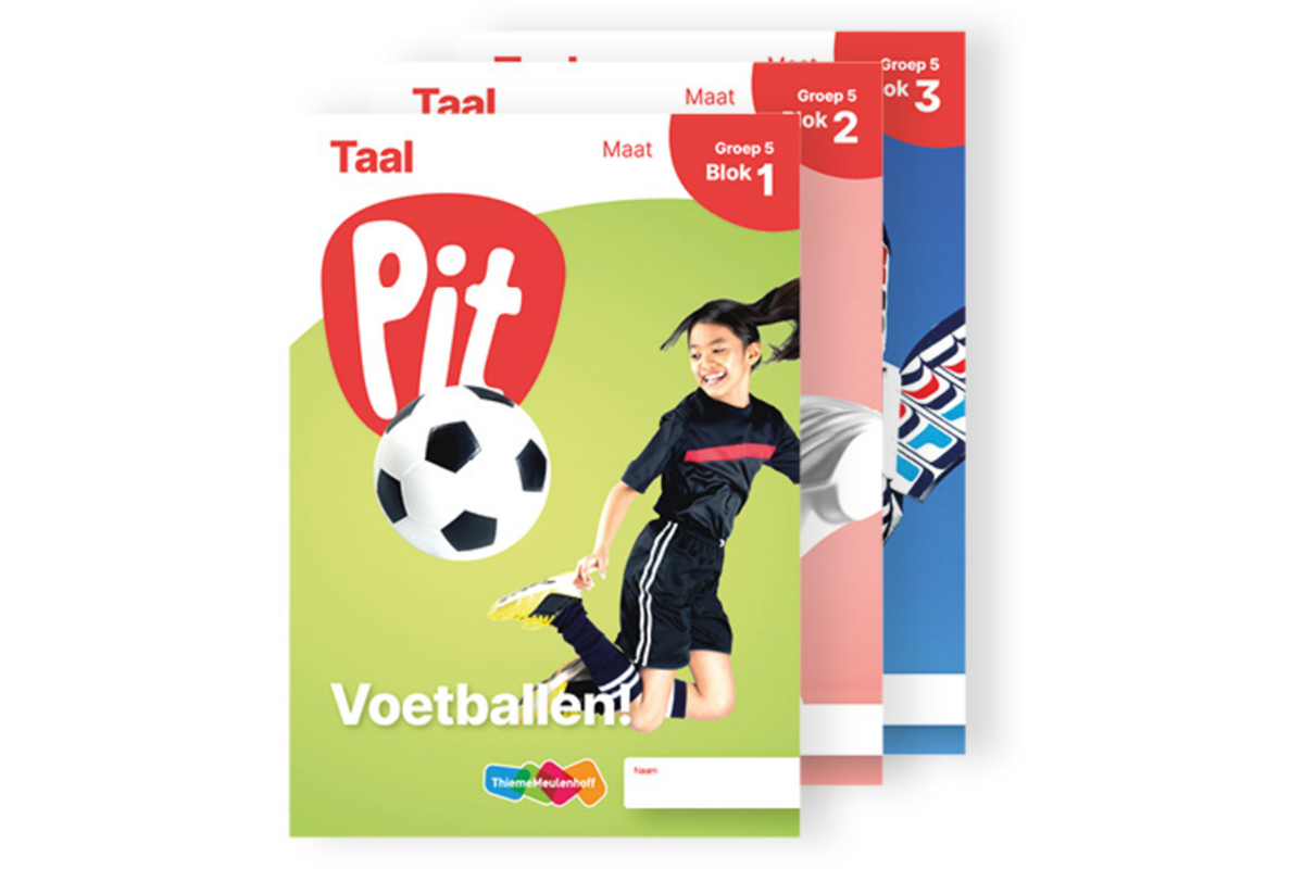 Pit Taal leerwerkschrift maat groep 5 - blok 1 t/m 3