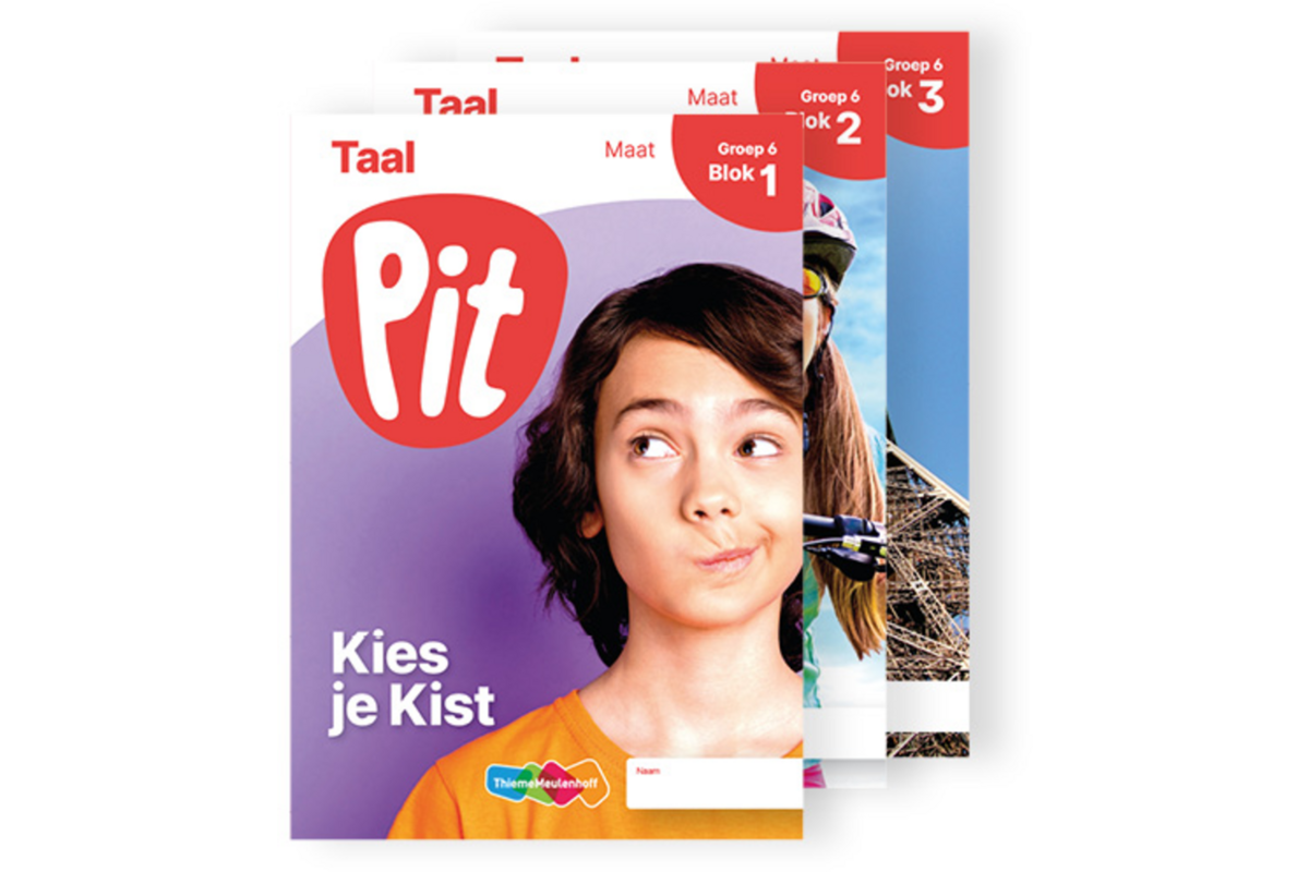 Pit Taal leerwerkschrift maat groep 6 - blok 1 t/m 3