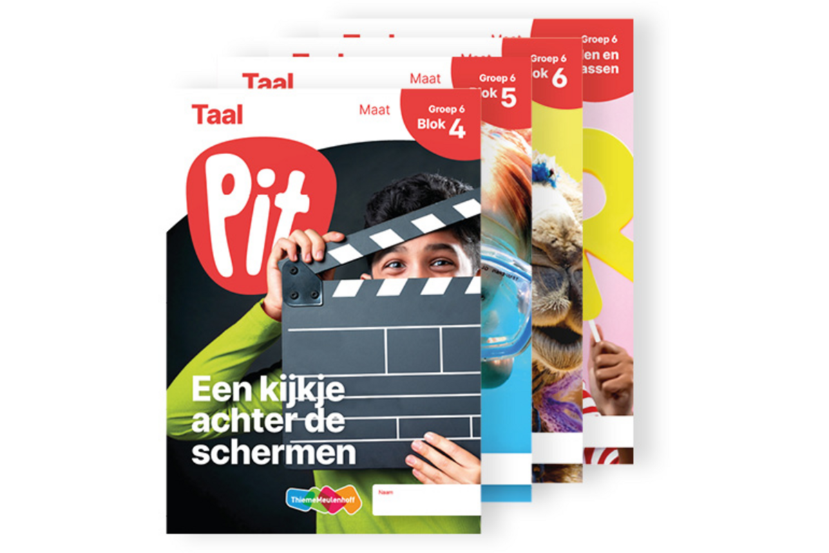 Pit Taal leerwerkschrift maat groep 6 - blok 4 t/m 6