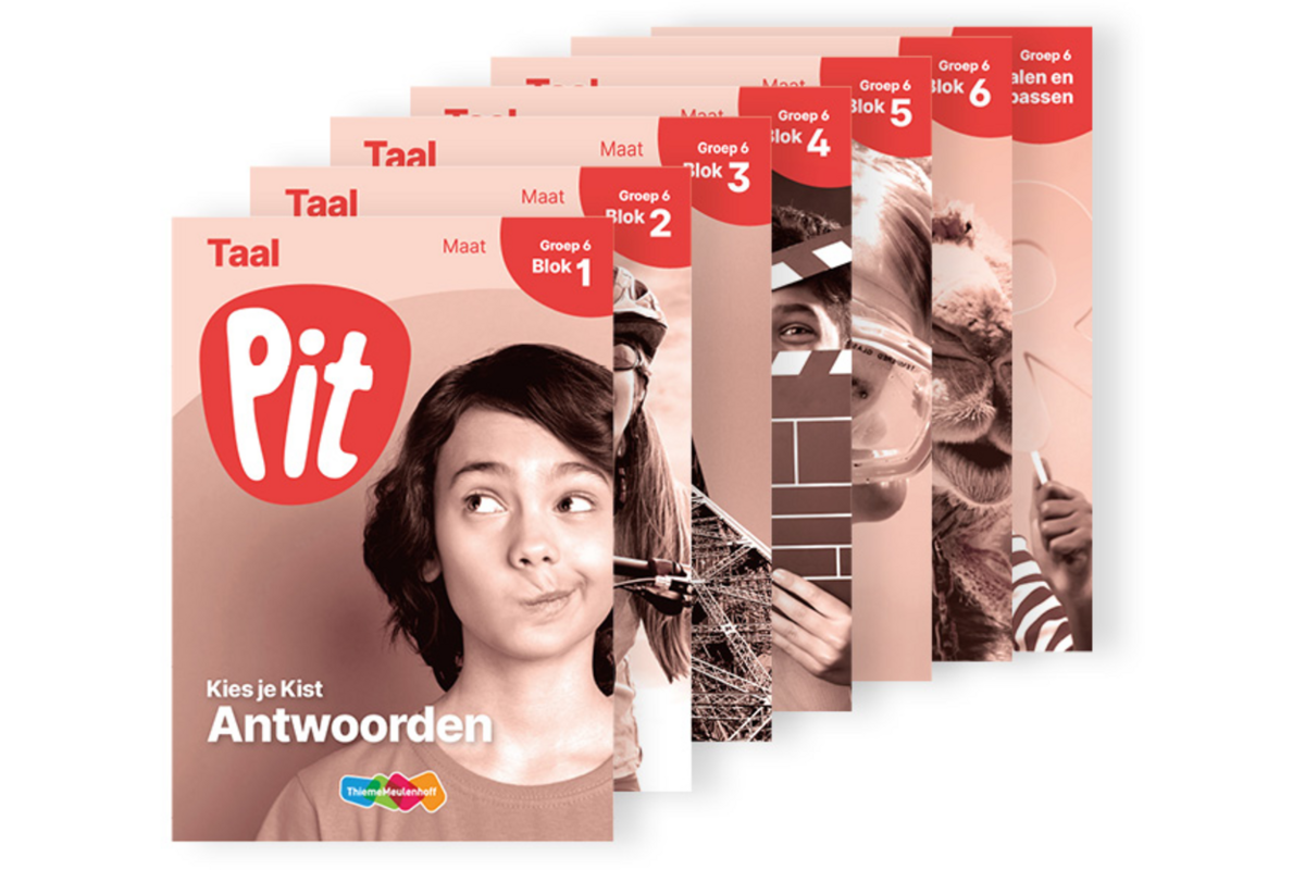 Pit Taal Antwoorden leerwerkschriften maat groep 6