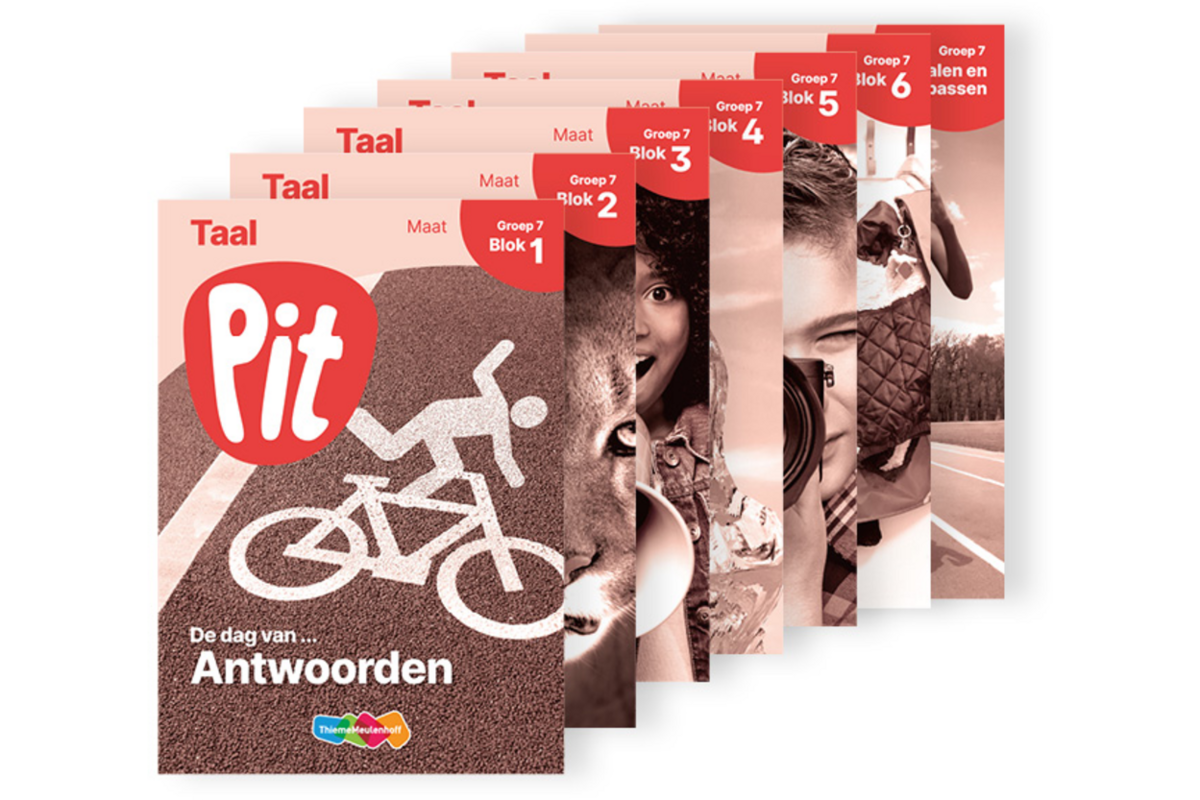 Pit Taal Antwoorden leerwerkschriften maat groep 7