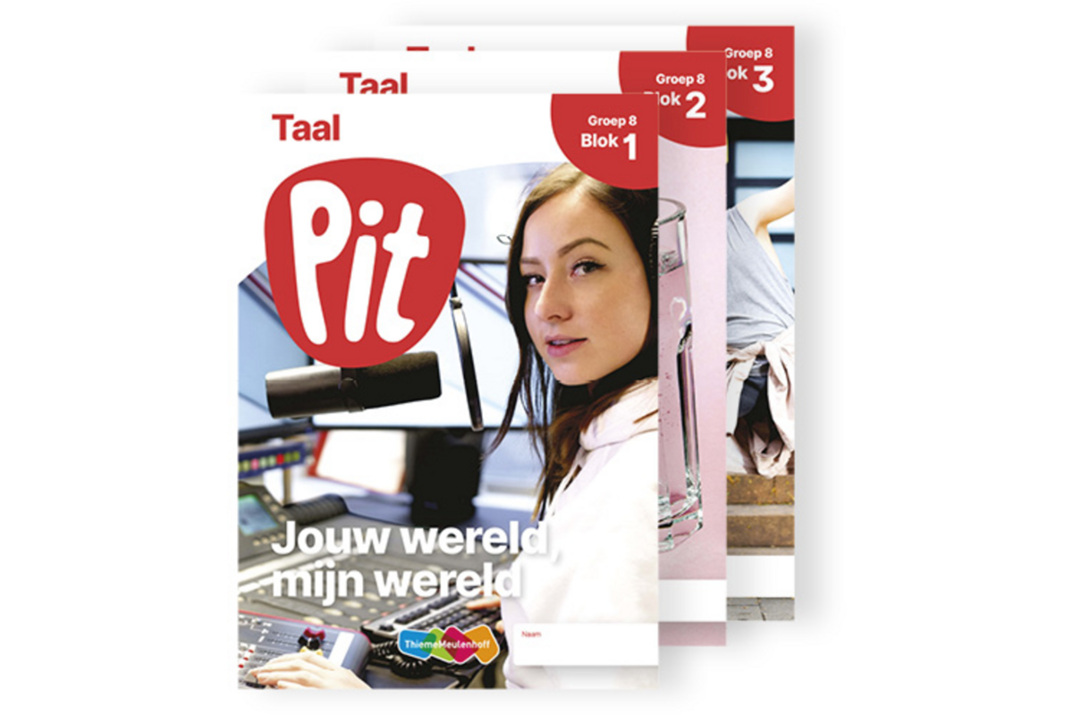 Pit Taal leerwerkschrift groep 8 - blok 1 t/m 3