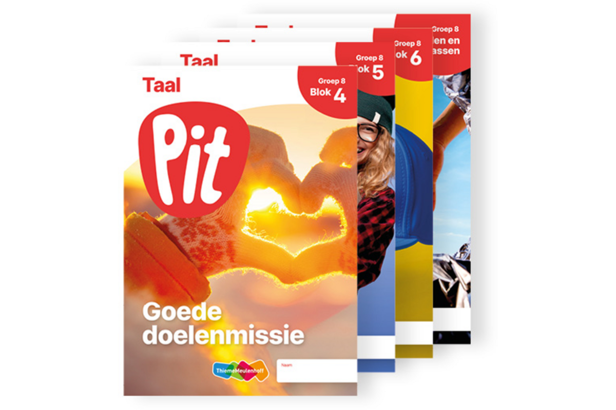 Pit Taal leerwerkschrift groep 8 - blok 4 t/m 6