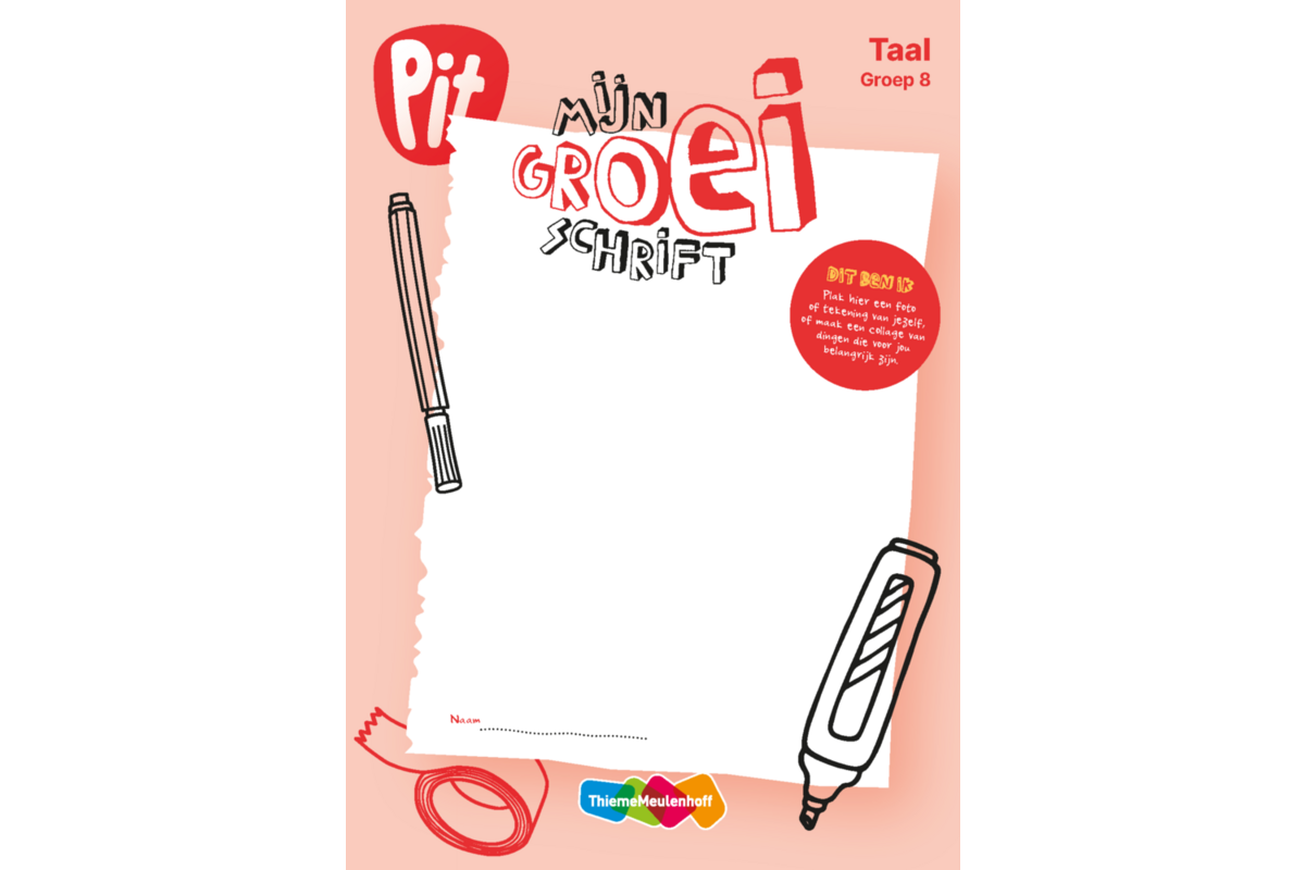 Pit Taal groeischrift leerling groep 8