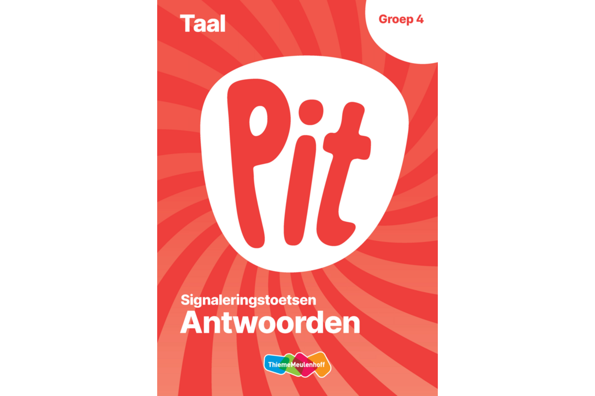 Pit Taal Toetsschrift groep 8