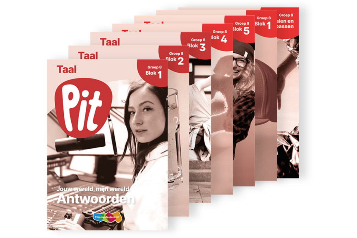 Pit Taal Antwoorden leerwerkschriften groep 8