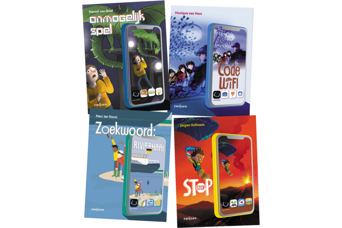 Pakket Lees je digiwijs groep 5-6 (4 titels)