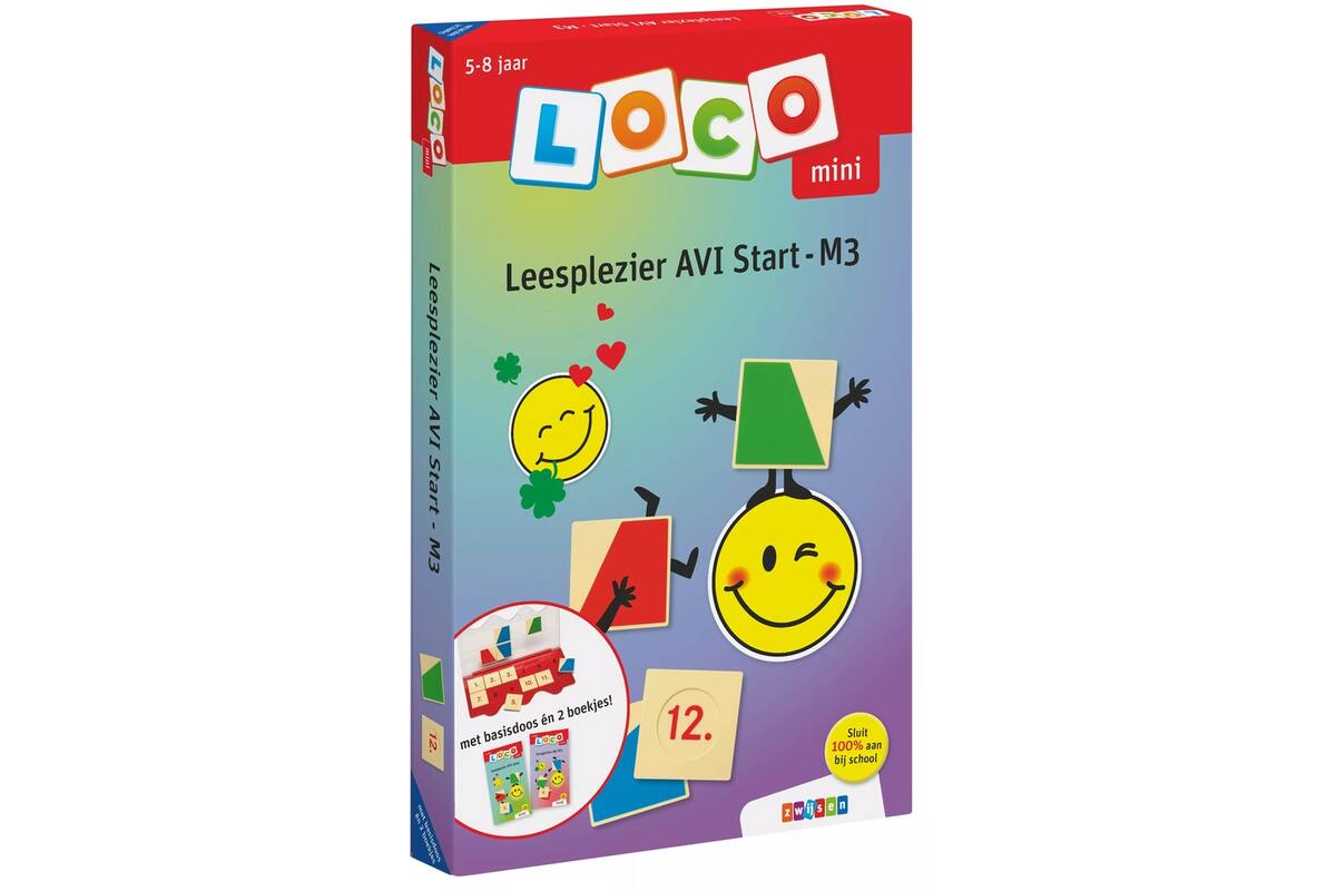 Loco Mini: pakket Leesplezier AVI Start - M3
