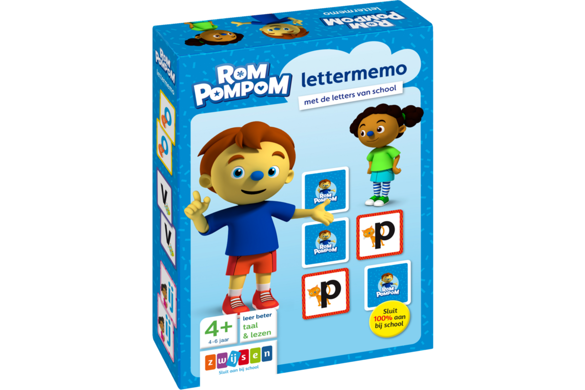Rompompom lettermemo