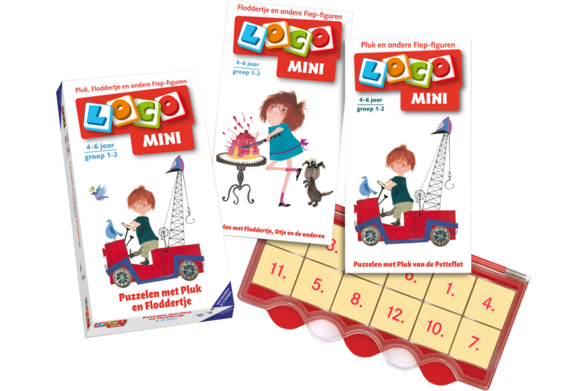 Loco Mini: pakket Pluk&Floddertje (basisds.+ bk. 5500204-5500205)