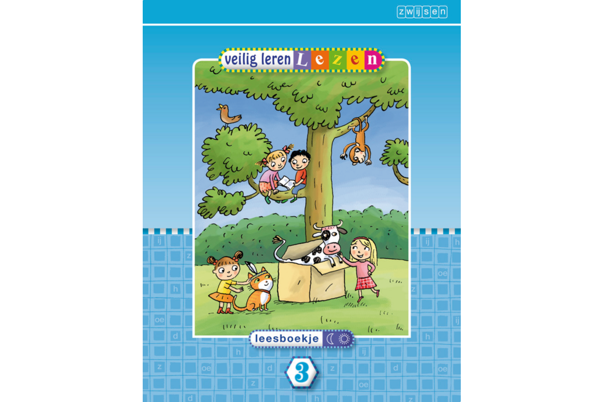 Veilig leren lezen 3 - Kim versie - leesboek - maan-zon 3