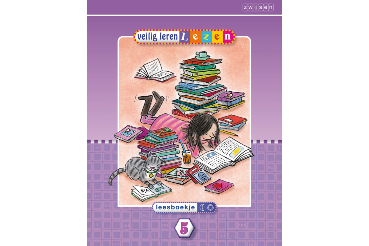 Veilig leren lezen 3 - Kim versie - leesboek - maan-zon 5